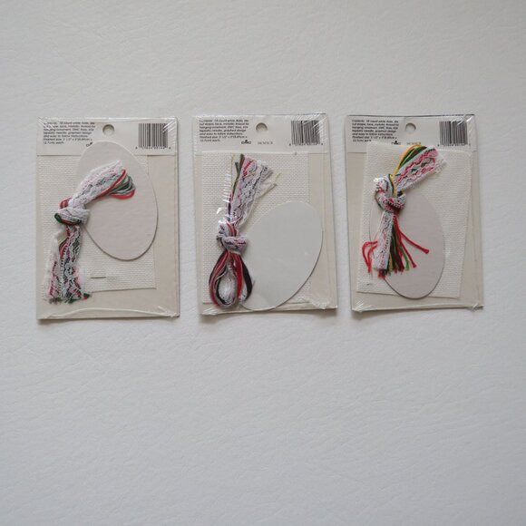 Christmas Lace Ornaments Designs for the Needle Lot of 10 Needlepoint Vint Kits - Picture 4 of 10